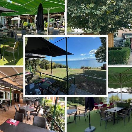 Hotel Restaurant De La Plage Gland Kültér fotó