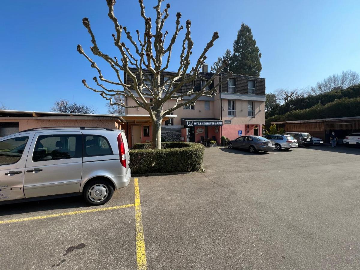 Hotel Restaurant De La Plage Gland Kültér fotó